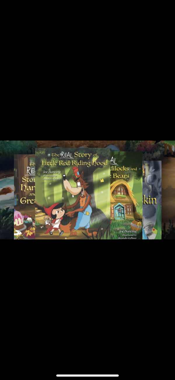UntoldClassics ENTIRE BOOK COMBO. 📒📕📗📘 The REAL Story of Rumpelstiltskin AND The REAL Story of Hansel and Gretel AND The REAL Story of Goldilocks and the Three Bears AND The REAL Story or Little Red Ridinghood (Now Available)